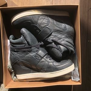 Ash 40 Leather Wedge Sneakers 40